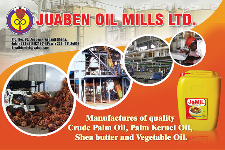 Juaben Oil Mills Ltd Agro Processing